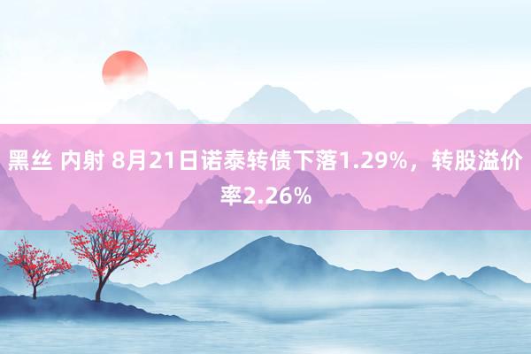 黑丝 内射 8月21日诺泰转债下落1.29%，转股溢价率2.26%