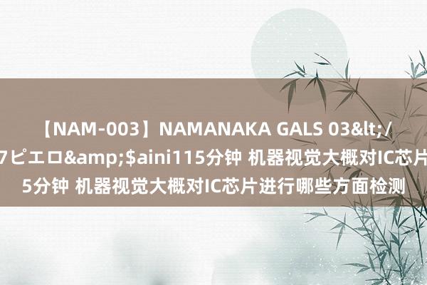 【NAM-003】NAMANAKA GALS 03</a>2010-08-27ピエロ&$aini115分钟 机器视觉大概对IC芯片进行哪些方面检测