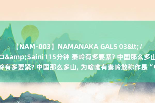 【NAM-003】NAMANAKA GALS 03</a>2010-08-27ピエロ&$aini115分钟 秦岭有多要紧? 中国那么多山， 为啥唯有秦岭敢称作是“中华龙脉”