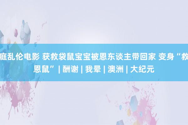 家庭乱伦电影 获救袋鼠宝宝被恩东谈主带回家 变身“救命恩鼠” | 酬谢 | 我晕 | 澳洲 | 大纪元